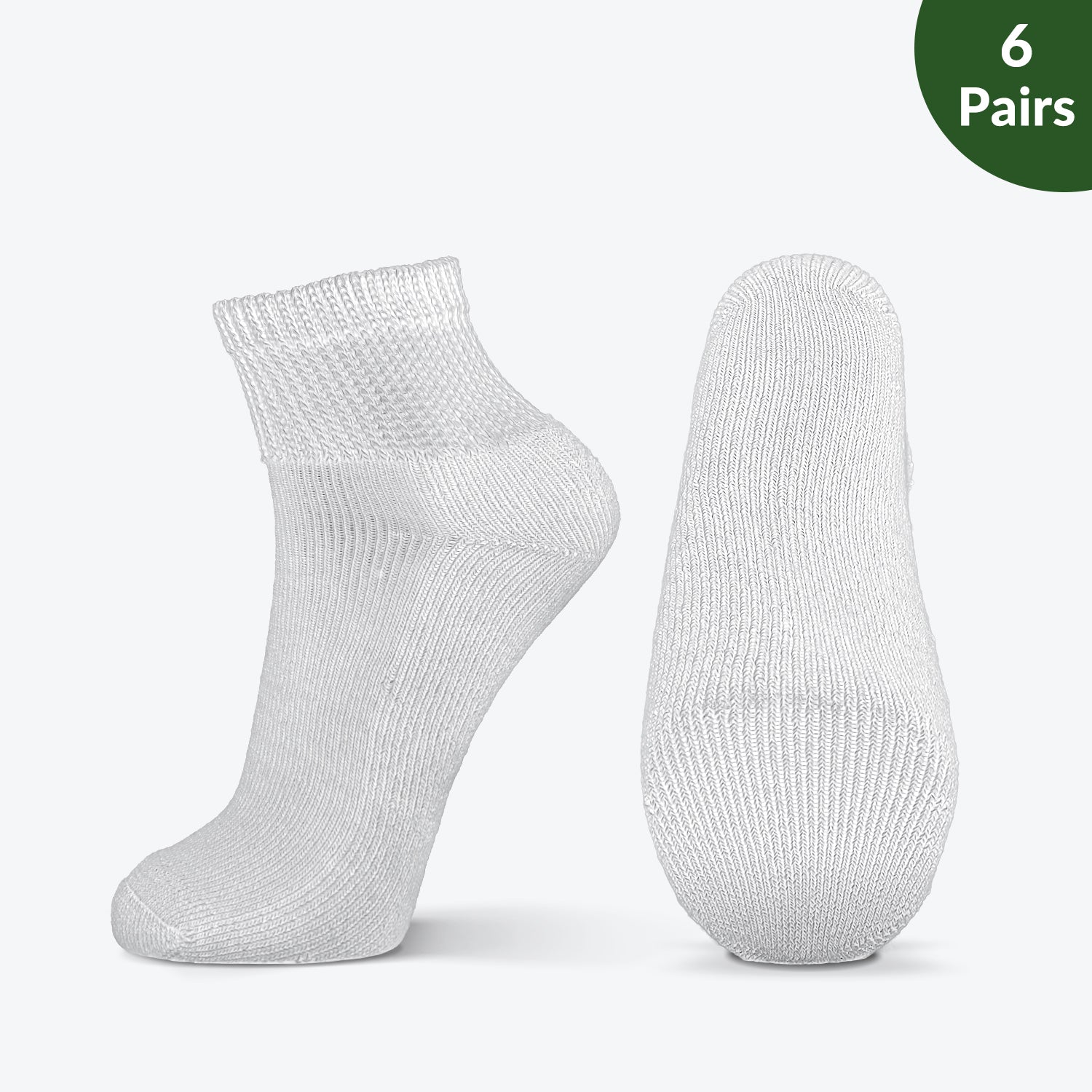 Ankle Socks Non Binding Top for Swollen Feet 6 Paris